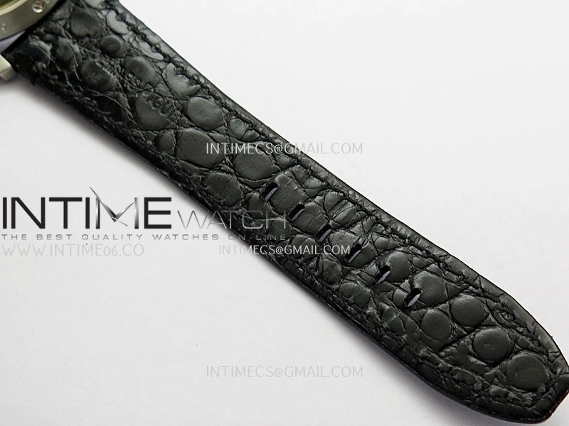 Code 11.59 Chrono 26393 SS APSF 1:1 Best Edition Black Dial On Black Leather Strap Super Clone SA4401